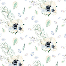 Floral Garden, Fabric Pillowcase with Backdrop Pole Set