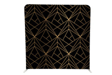 Gatsby, Fabric Reversible Pillowcase with Backdrop Pole Set